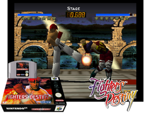 Fighters Destiny (France) Cover